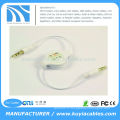 Câble adaptateur audio rétractable mâle stéréo 3,5 mm pour iPod pour iPhone iPod iPod